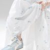 高品桐花刺绣半裙 (6180)