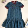 新中式Denim连身裙 (A168)
