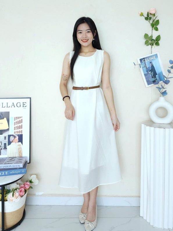 Muji Collection Elegant Dress (New Arrivals) (8250) A3