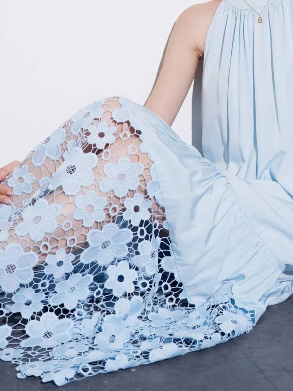 Cut In水溶花 Summer Dress (9080)