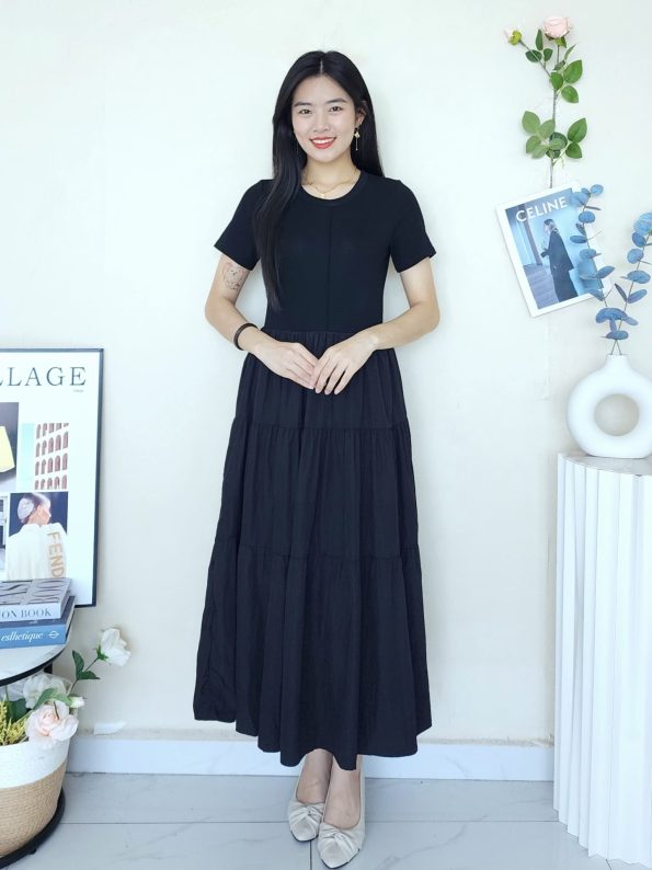 定制版爆款 Muji Dress (双口袋) (full lining) (9072)A15