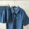 Denim套装 (A155)