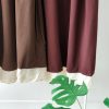 Premium Velvet Midi Skirt (9855)