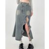 高品鱼尾Denim半裙 (1102)