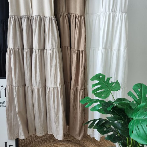 定制版爆款 Muji Dress (双口袋) (full lining) (9072)A15
