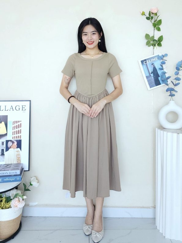Muji Collection Elegant Dress (8955)B23