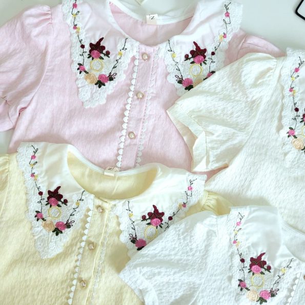 Korean Embroidery 刺绣时装上衣 (2585)