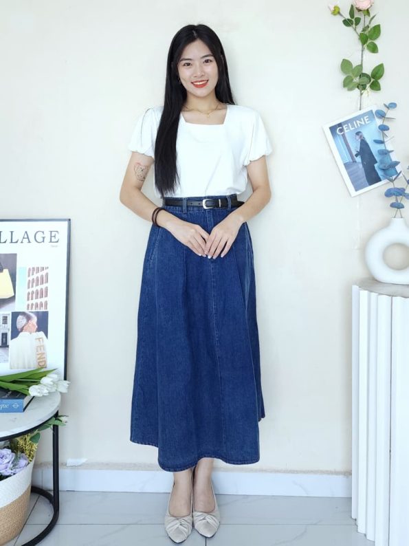 Premium Denim Skirt (1389)