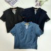 Zaara袖显瘦Denim Top (LA6045)