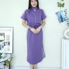 高品罗马棉套装 (上衣+半裙) (J4025)