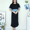 高品拼接Denim套装 (上衣+半裙) (4032)