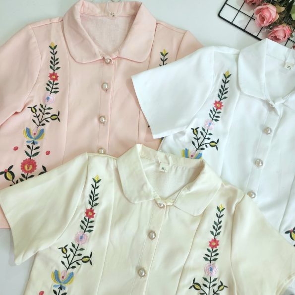 Korean Embroidery 刺绣外套衫 (3722)