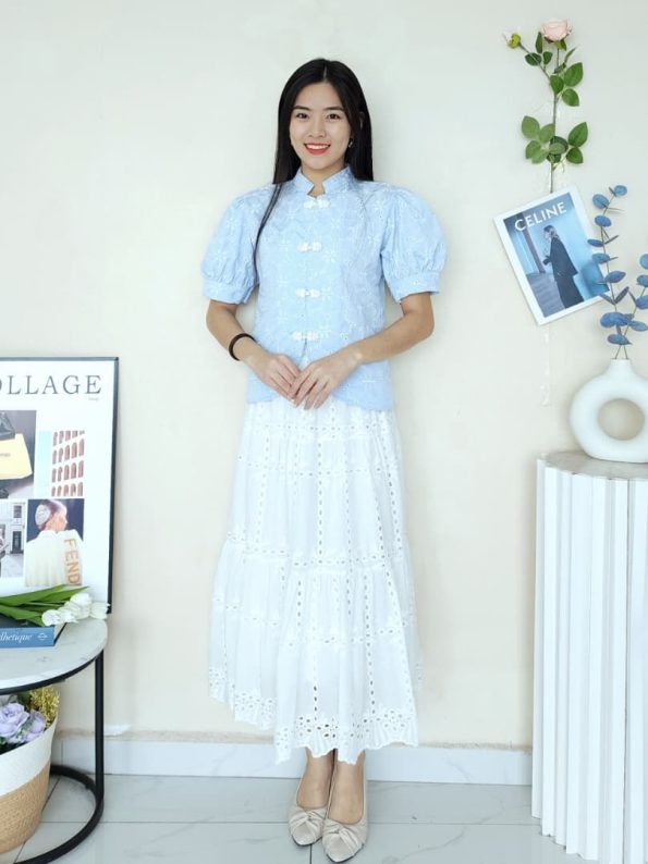 新中式桐花top (5220)