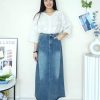 Premium Denim Skirt (918)