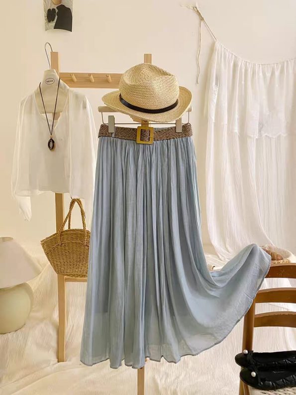 定制版Muji Midi Skirt (2310) D30