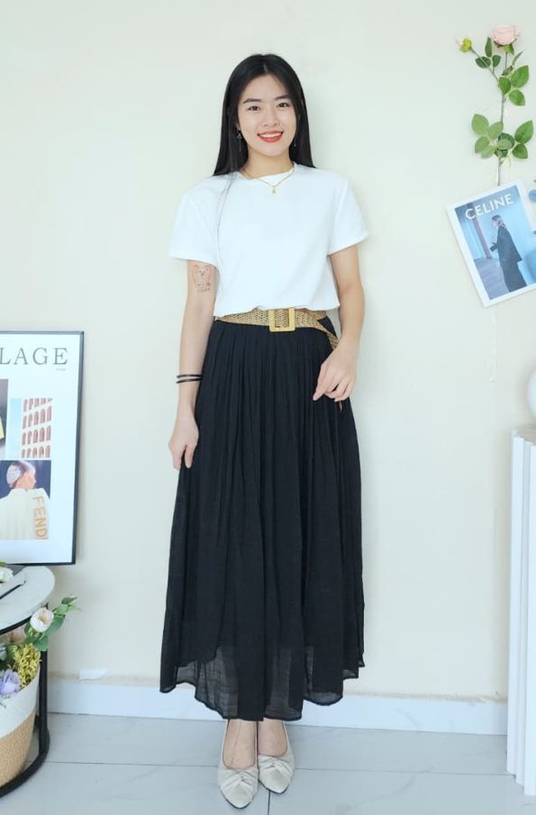 定制版Muji Midi Skirt (2310) D30