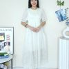 Premium Embroidery Floral Dress (9902)