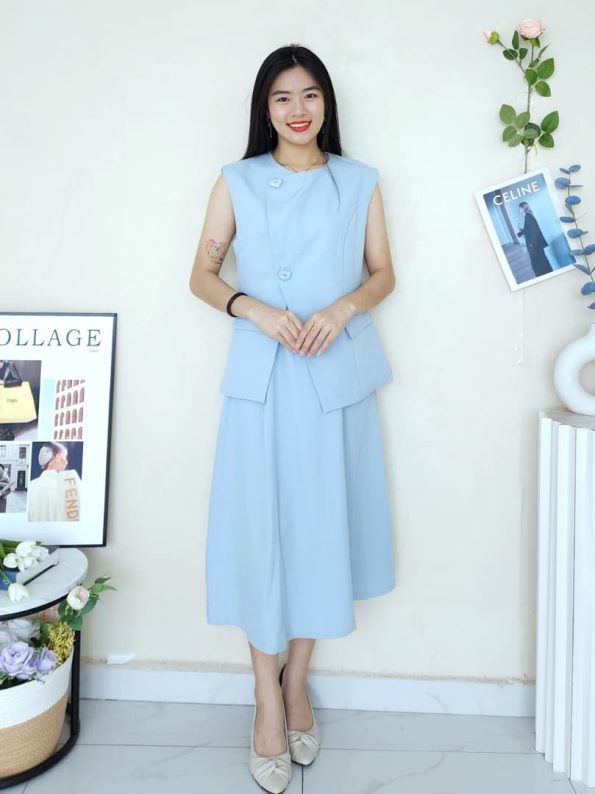 高品西装套装 (外套+半裙) (4119)
