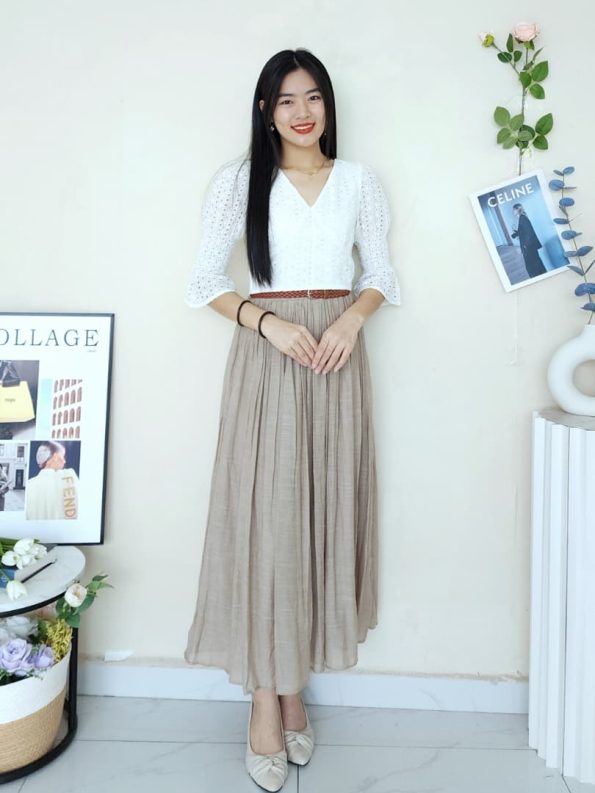定制版 Muji Midi Skirt (8231) D22