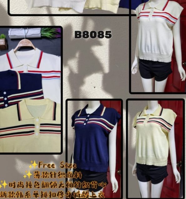 高品针织上衣 (B8085)
