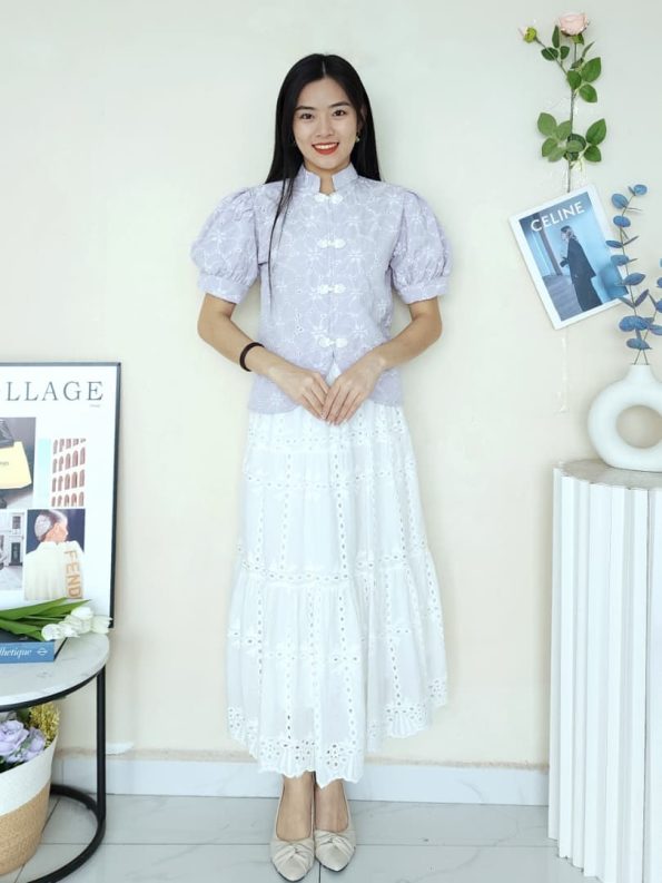 新中式桐花top (5220)