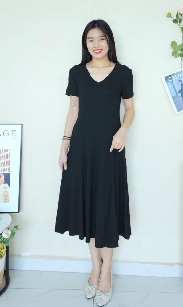 高品V Neck Inner Dress (4530)