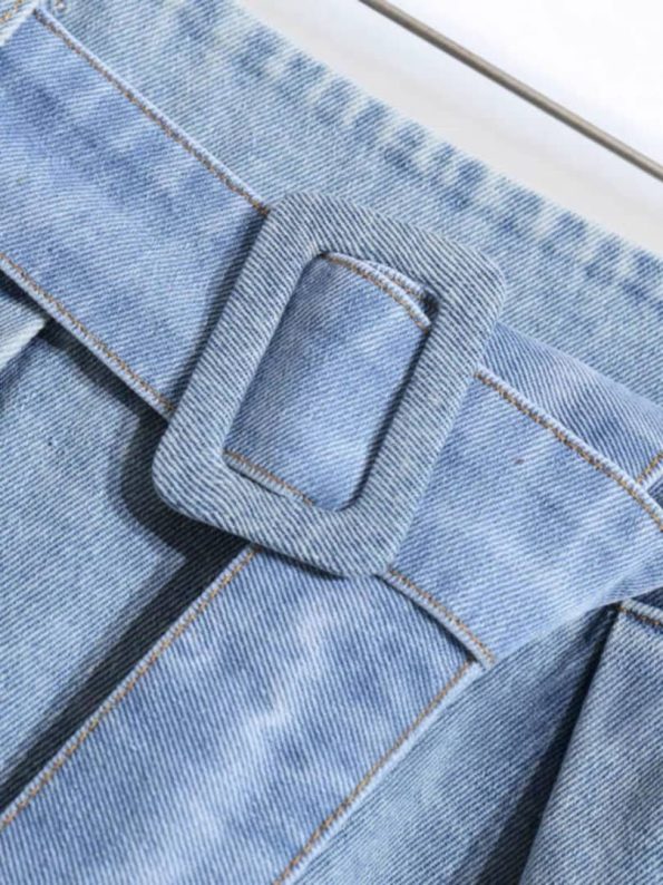 Premium Denim Skirt (2608)
