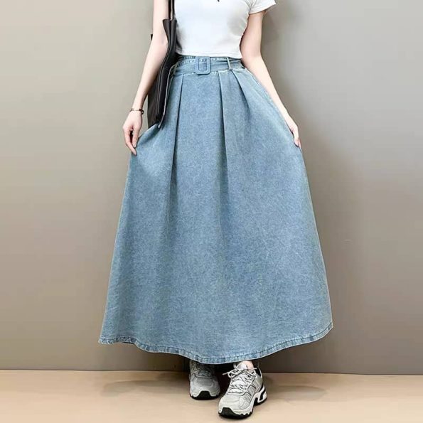Premium Denim Skirt (2608)