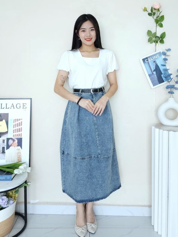 Premium Denim Skirt (1390)