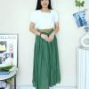 Premium Muji Midi Skirt (full lining) (2509)