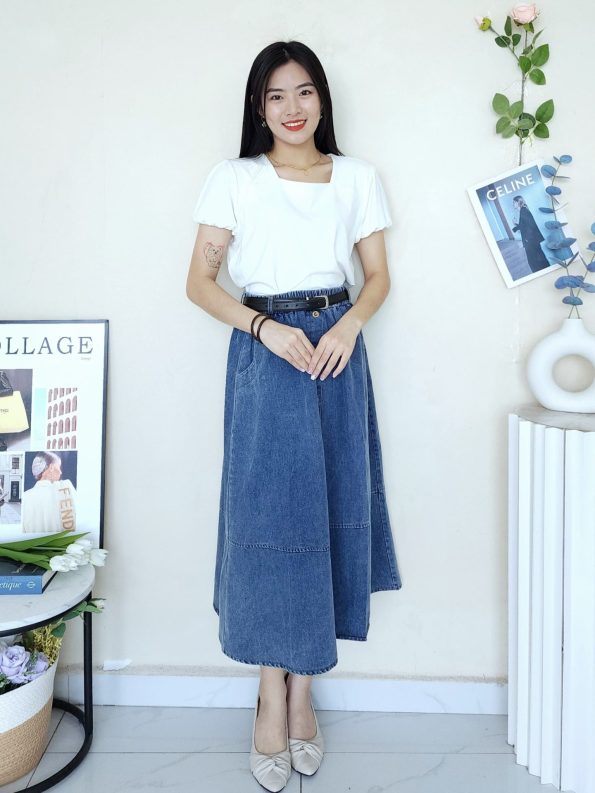 Premium Denim Skirt (1151)