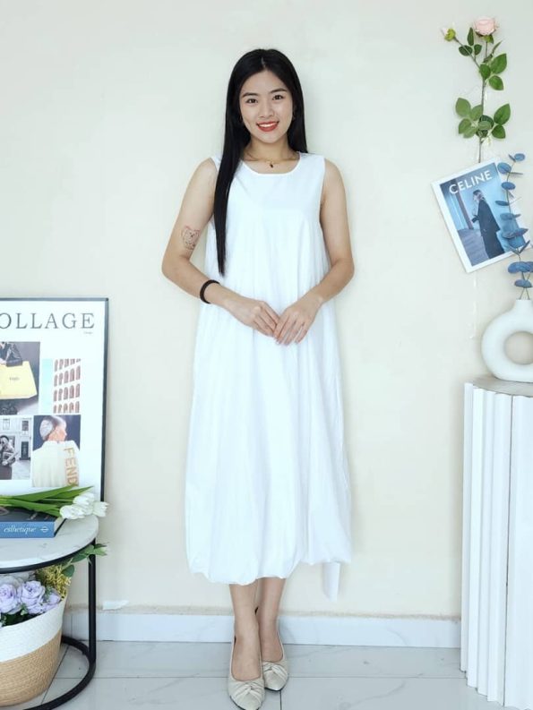Muji Elegant Dress 花苞裙 (3047)