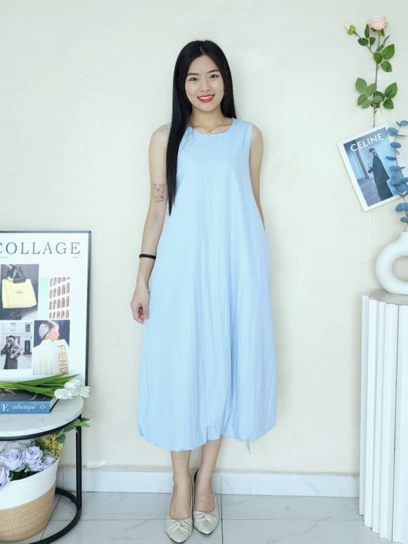 Muji Elegant Dress 花苞裙 (3047)