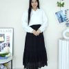 高品钩花领桐花上衣 (0167)