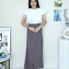 高品Cotton Jeans八布半裙 (6711)