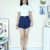 高品 Cotton Jeans 短裤 (B1701)