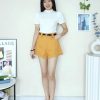 高品 Cotton Jeans 短裤 (B1701)