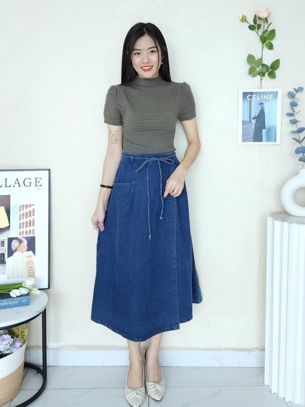Premium Denim Skirt (1508)