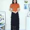 高品层次网纱裙 (8942)