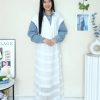高品Denim假两件式时装上衣 (8022)