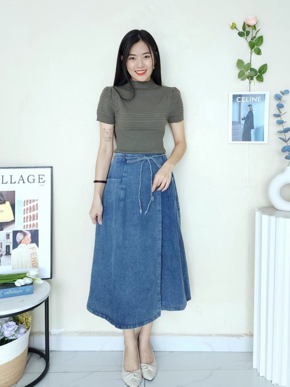 Premium Denim Skirt (1508)