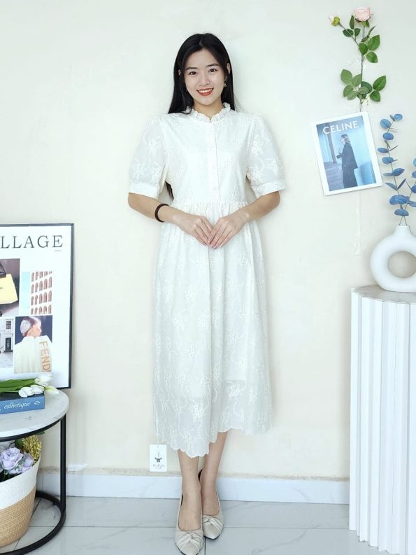 新品桐花连身裙 (202)