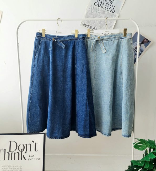 Premium Denim Skirt (2553)