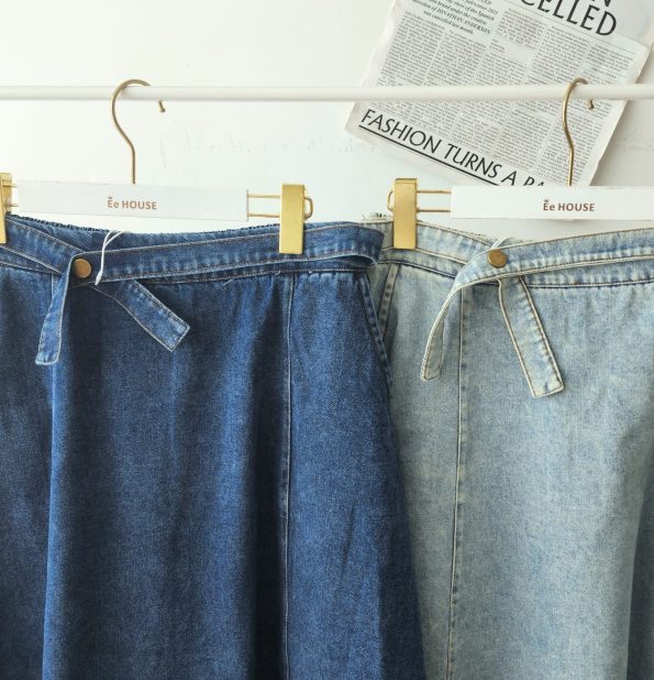 Premium Denim Skirt (2553)