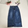 Premium Denim Midi Skirt (9809) C22