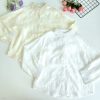 高品钩花领提花时装上衣 (0166)