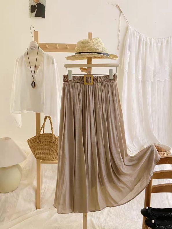 定制版Muji Midi Skirt (2310) D30