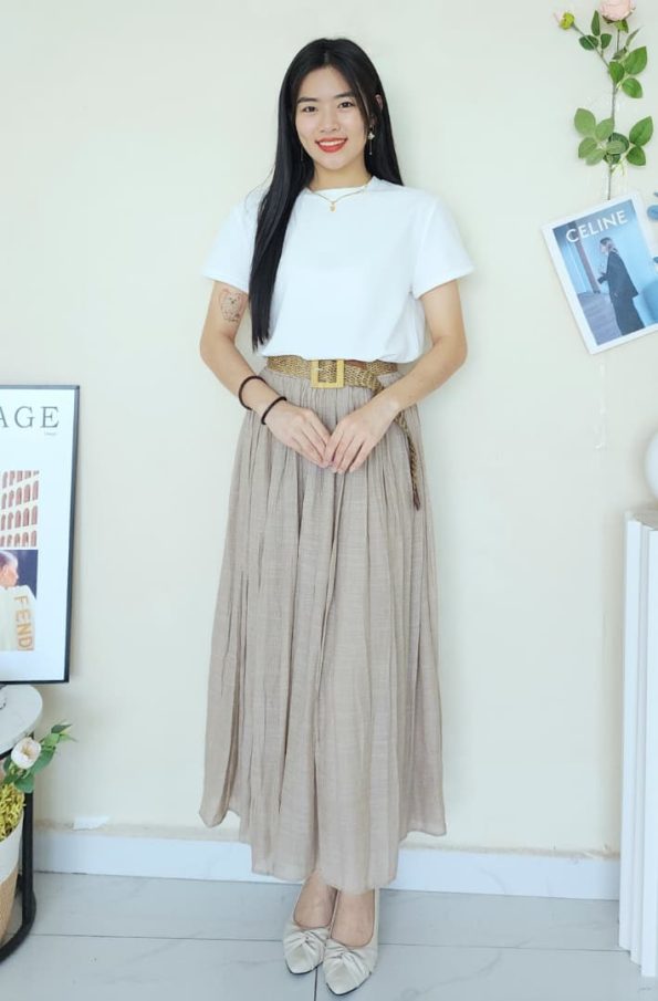 定制版Muji Midi Skirt (2310) D30
