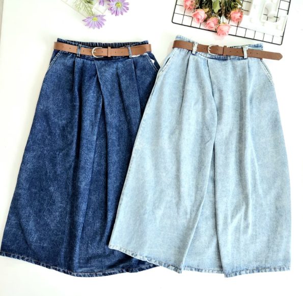 Premium Denim Skirt (2552)