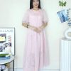 Premium Embroidery Floral Dress (9902)